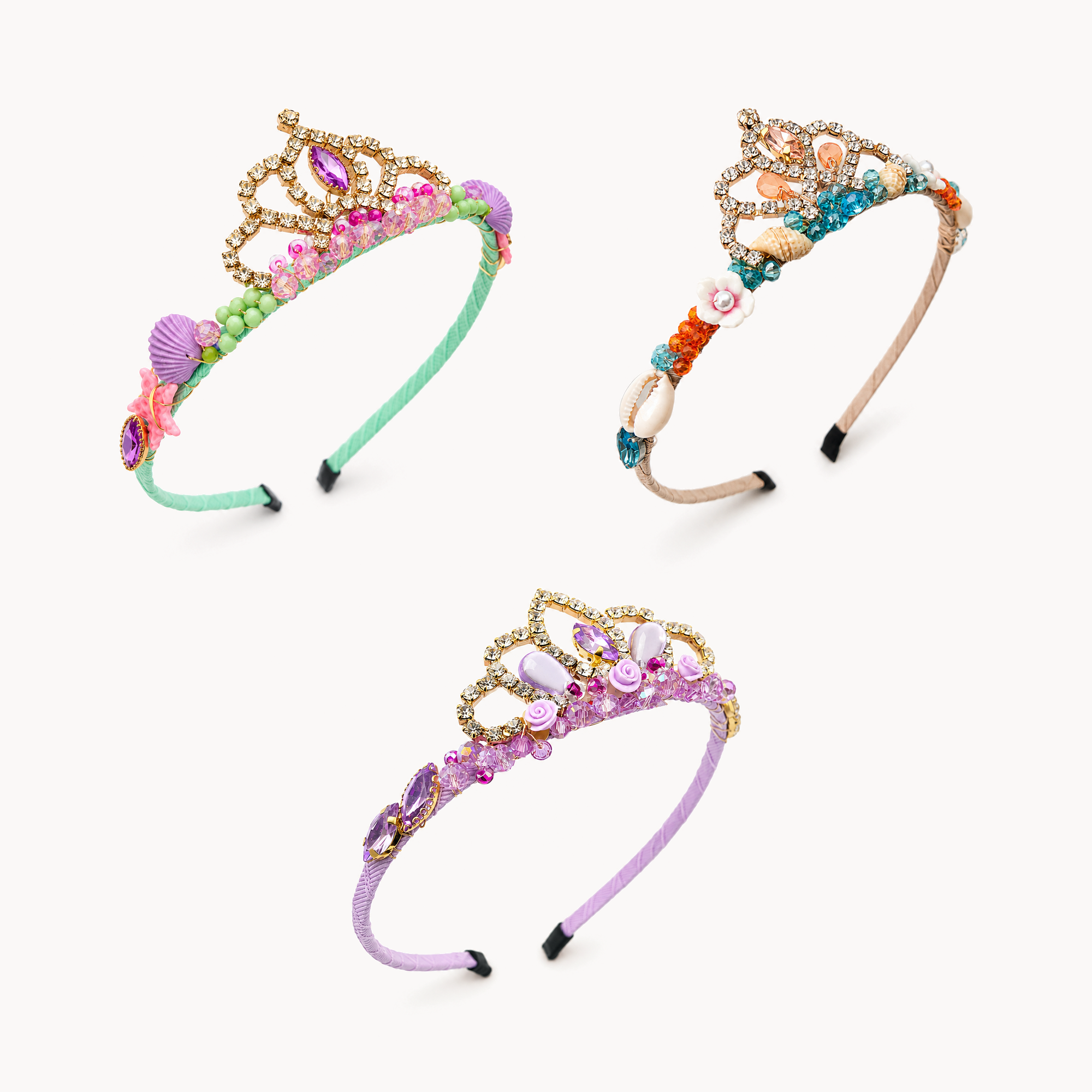 Set 3 Princesas   Violet, Coral & Aloha
